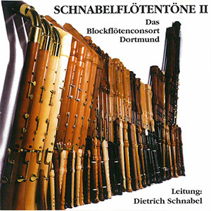 Schnabelflötentöne II, Cover klein