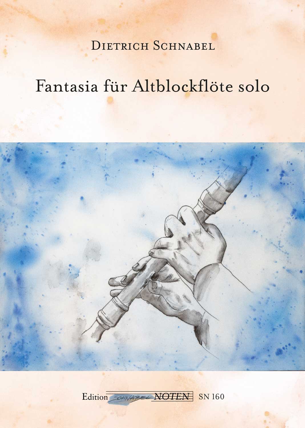 Cover Schnabel: Fantasia für Altflöte solo